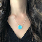 Aries Constellation Necklace Sky Blue