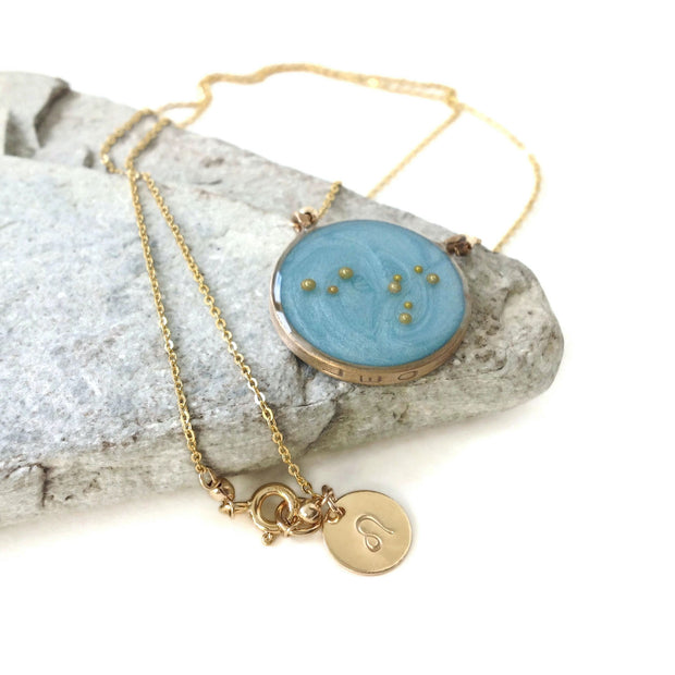 Gold Leo Constellation Necklace | Leo Necklace | Celestial Jewelry