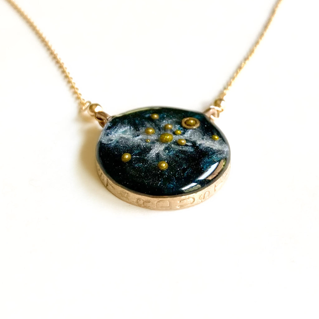 Lava Stone Solar System Necklace – Just Witchy's