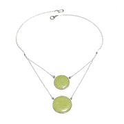 Aegean Two Circle Necklace