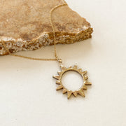 Aztec Sun Necklace