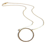 Elafri Circle Necklace Large
