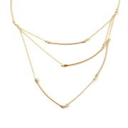 Athena Warrior Multi Strand Necklace