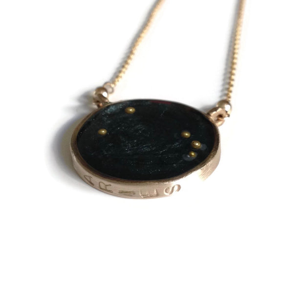 Aries Constellation Necklace Night Sky | Aries Zodiac Necklace Gold | Aries Necklace | Aries Gift | Astrology Necklace | Zodiac Sign Jewelry