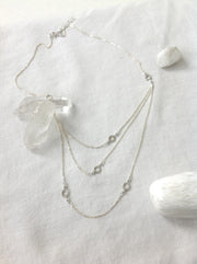 Silver Multi Strand Necklace | Carla De La Cruz Jewelry