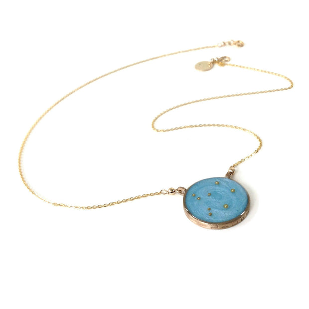 Gold Libra Constellation Necklace | Libra Zodiac Necklace | Libra Gifts