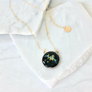Solar System Necklace | Galaxy Necklace | Carla De La Cruz Jewelry